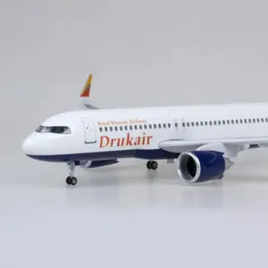 A320 Bhutan Airlines Resin Model with Lights 10 S541b8136910b44e482585dda8d00411a3