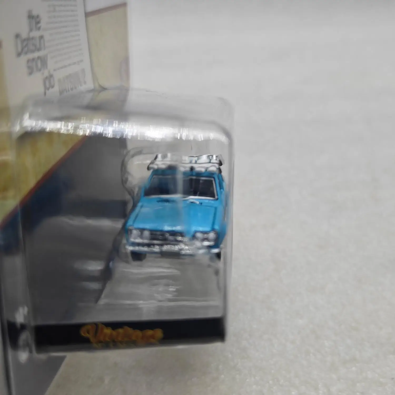 1970 Datsun 510 Scale Diecast Model in Blue 4 1970 Datsun 510 Scale Diecast Model in Blue - Image 4