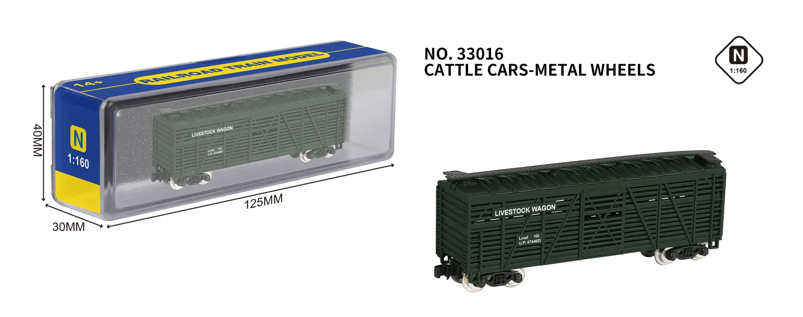 N-Scale 1/160 Model Train Car Collection 7 N-Scale 1/160 Model Train Car Collection - Image 7