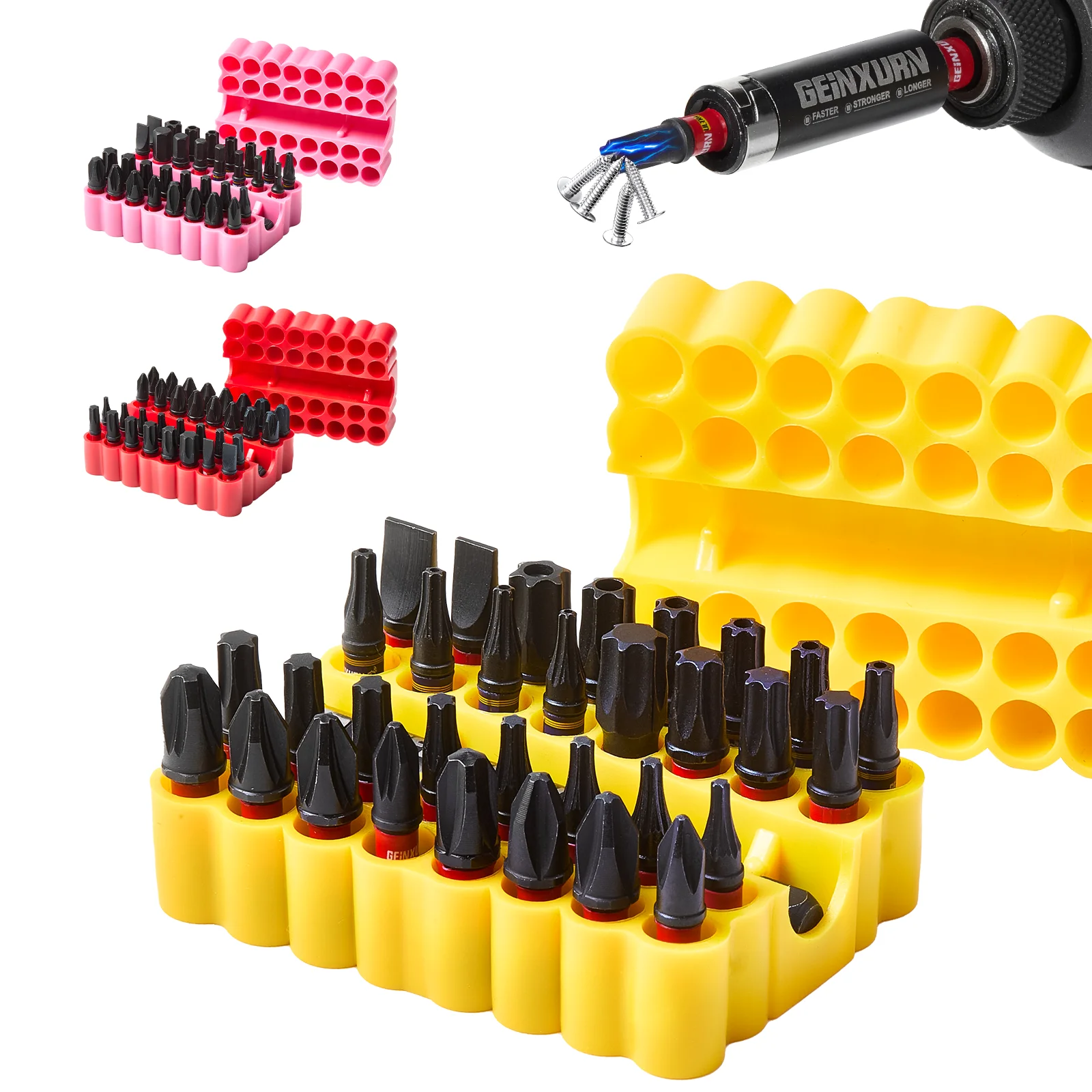 33-Piece Impact Screwdriver Bit Set for Professionals 1 33-Piece Impact Screwdriver Bit Set for Professionals