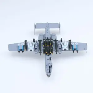 1/100 Scale A-10A Aircraft Model Display 10 S548a9679456b4d399cd20de5a8096e74z