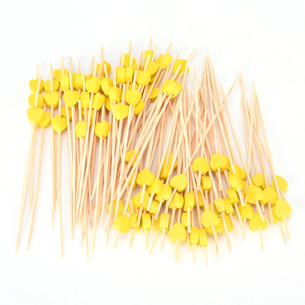 Bright Heart-Shaped Wooden Food Forks Set - Pack of 100 10 Bright Heart-Shaped Wooden Food Forks Set - Pack of 100 - Image 10