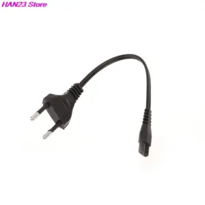 European Power Cord 12.3cm Dual-Hole Black 8 S549bd20630b6410dafe49e575e4dc9acF