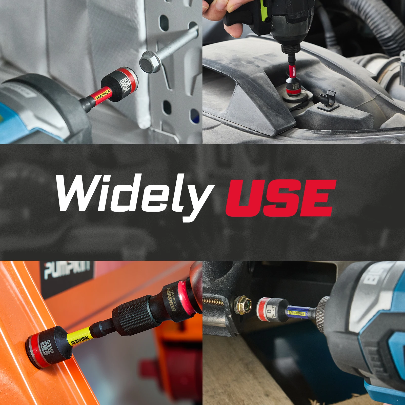 Heavy-Duty Impact Nut Driver Set 8mm-13mm 6 Heavy-Duty Impact Nut Driver Set 8mm-13mm - Image 6