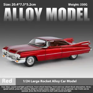 1959 Cadillac Eldorado Die-Cast Model in Blue 17 S54f2755cfc8b487485f48b9352d14929L