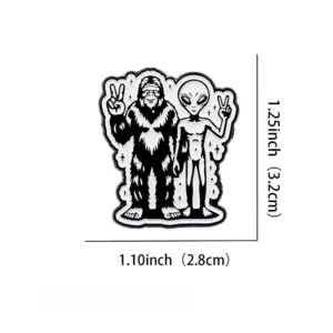 Cartoon Animal Quotes Badge in Vibrant Colors 10 S550739e4caeb428db793ba9d0efb2b8ct