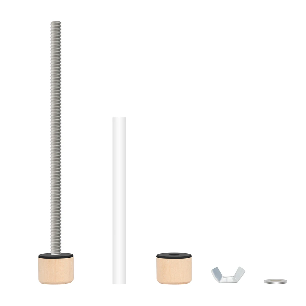 Set of 5 Wooden Instrument Clamps for Repairs 3 Set of 5 Wooden Instrument Clamps for Repairs - Image 3