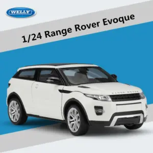 White Diecast Range Rover Evoque Model 1:24 Scale 8 S552cbc12ba574f04972627840f83ae20O