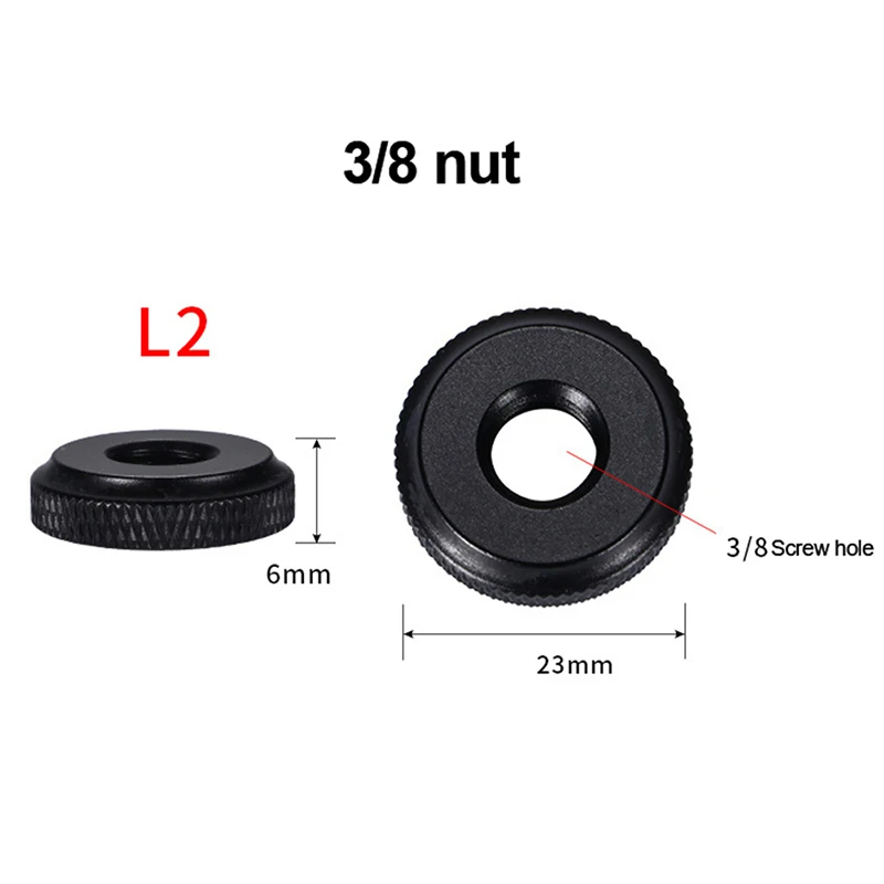Durable Black Aluminum Camera Lock Knob 7 Durable Black Aluminum Camera Lock Knob - Image 7