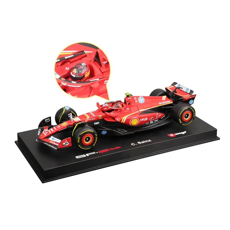 Ferrari SF-25/F 1:18 Diecast Model by Bburago 6 Ferrari SF-25/F 1:18 Diecast Model by Bburago - Image 6