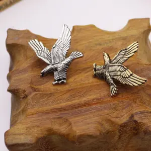 Flying Eagle Brooch in Gold, Silver, and Mix 13 S557748a9280143e6961e3d6e68b94ccdu