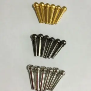 Metal Guitar Bridge Pins Set for Acoustic & Electric 8 S558c40af972e4e979ad68fe8e8fbc105o