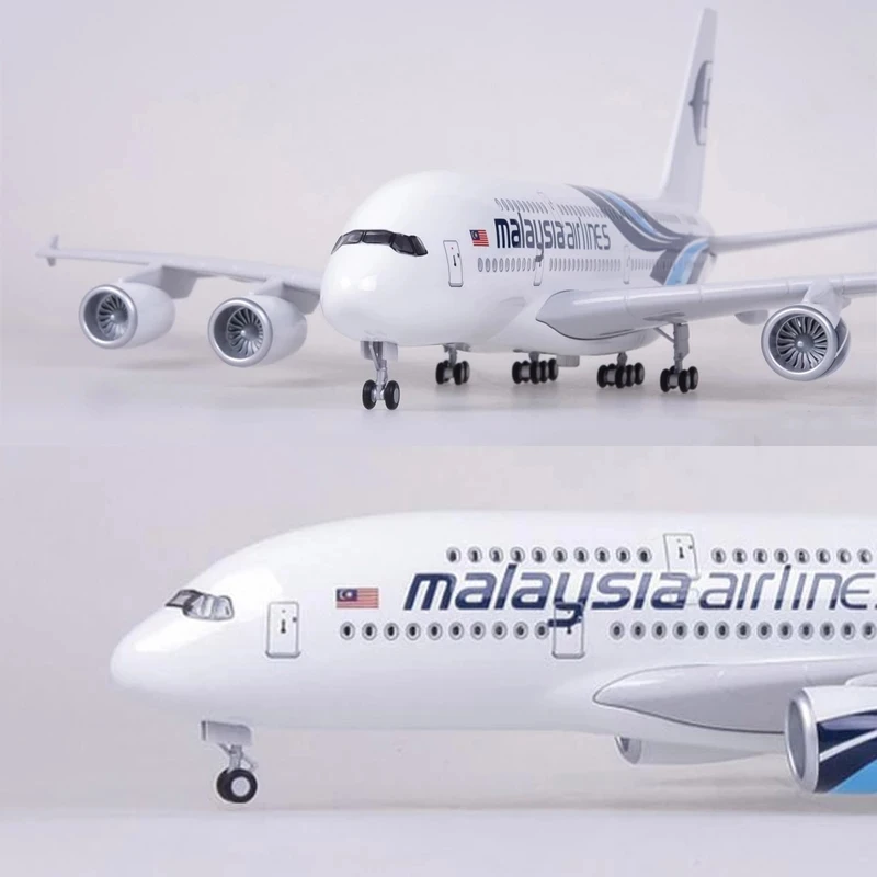 Malaysia Airlines Airbus A380 Diecast Model 47cm 2 Malaysia Airlines Airbus A380 Diecast Model 47cm - Image 2