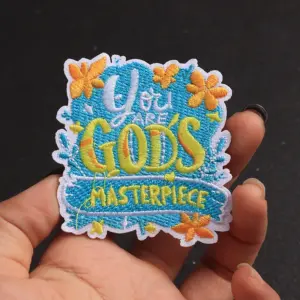 You are GOD'S MASTERPIECE Patch Set of 5