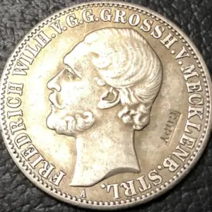 Historical Replica of Mecklenburg Thaler 1870 4 S55faeb0f0e0948d982429f0a7e728125Q