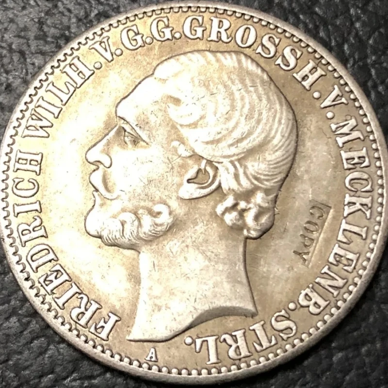 Historical Replica of Mecklenburg Thaler 1870 2 Historical Replica of Mecklenburg Thaler 1870 - Image 2