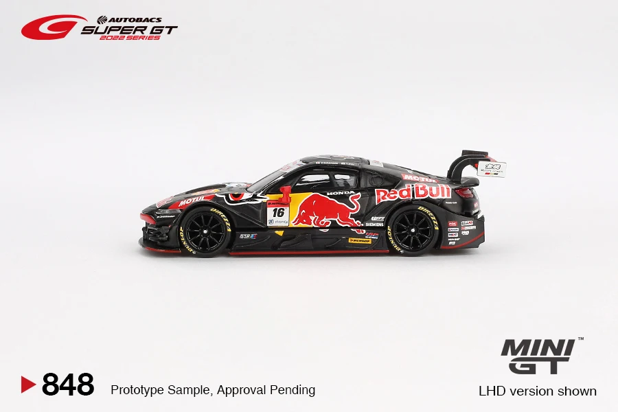 Honda NSX-GT Type S GT500 #16 Diecast Model 3 Honda NSX-GT Type S GT500 #16 Diecast Model - Image 3