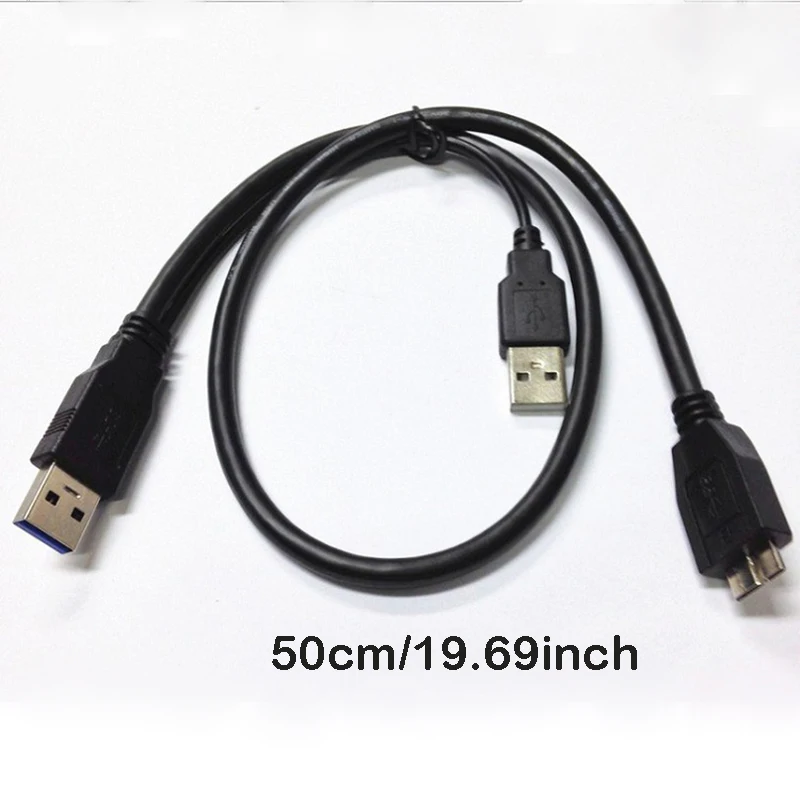 USB 3.0 Hard Drive Power & Data Cable 50cm 3 USB 3.0 Hard Drive Power & Data Cable 50cm - Image 3