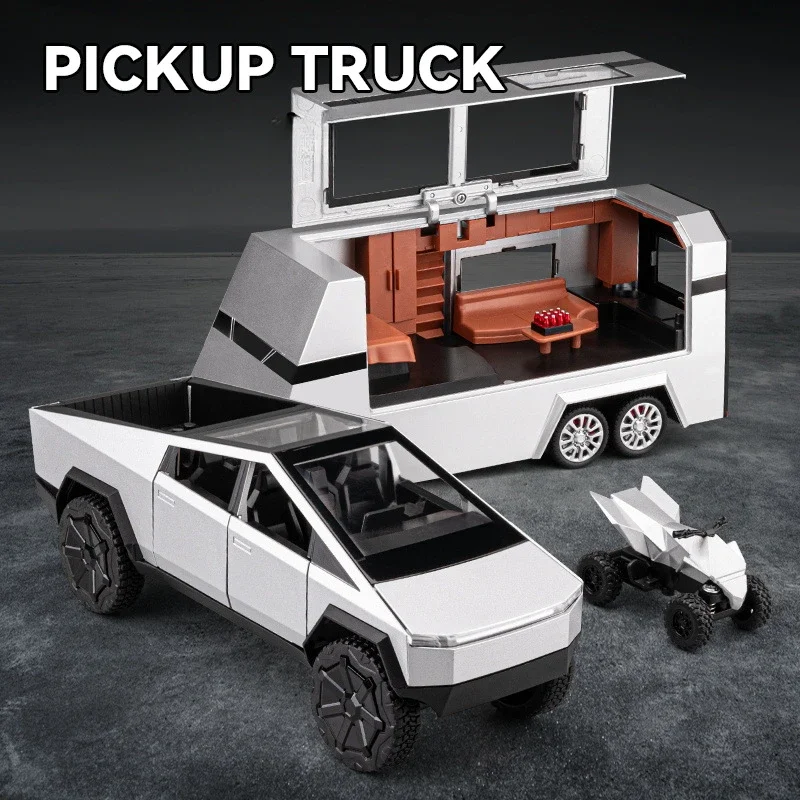 1:24 Scale Diecast Off-Road Pickup Truck 3 1:24 Scale Diecast Off-Road Pickup Truck - Image 3