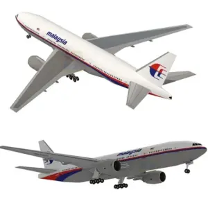 Malaysia Airlines MH370 Boeing 777-200 Paper Model 5 S560ea9dc92a2498eb65a634545df93ecp