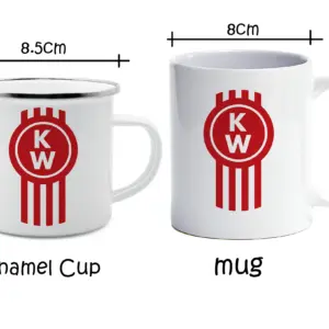 Kenworth Metal and Enamel Mug Set 300ml 4 S56387cf4cc36460684e9ed63b6393f07u