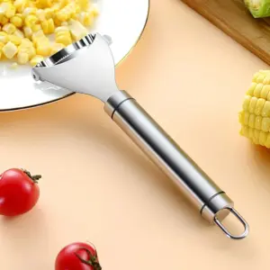 Stainless Steel Corn Peeler Tool 10 S56443103f40a4aca8df344cf258dac9fU