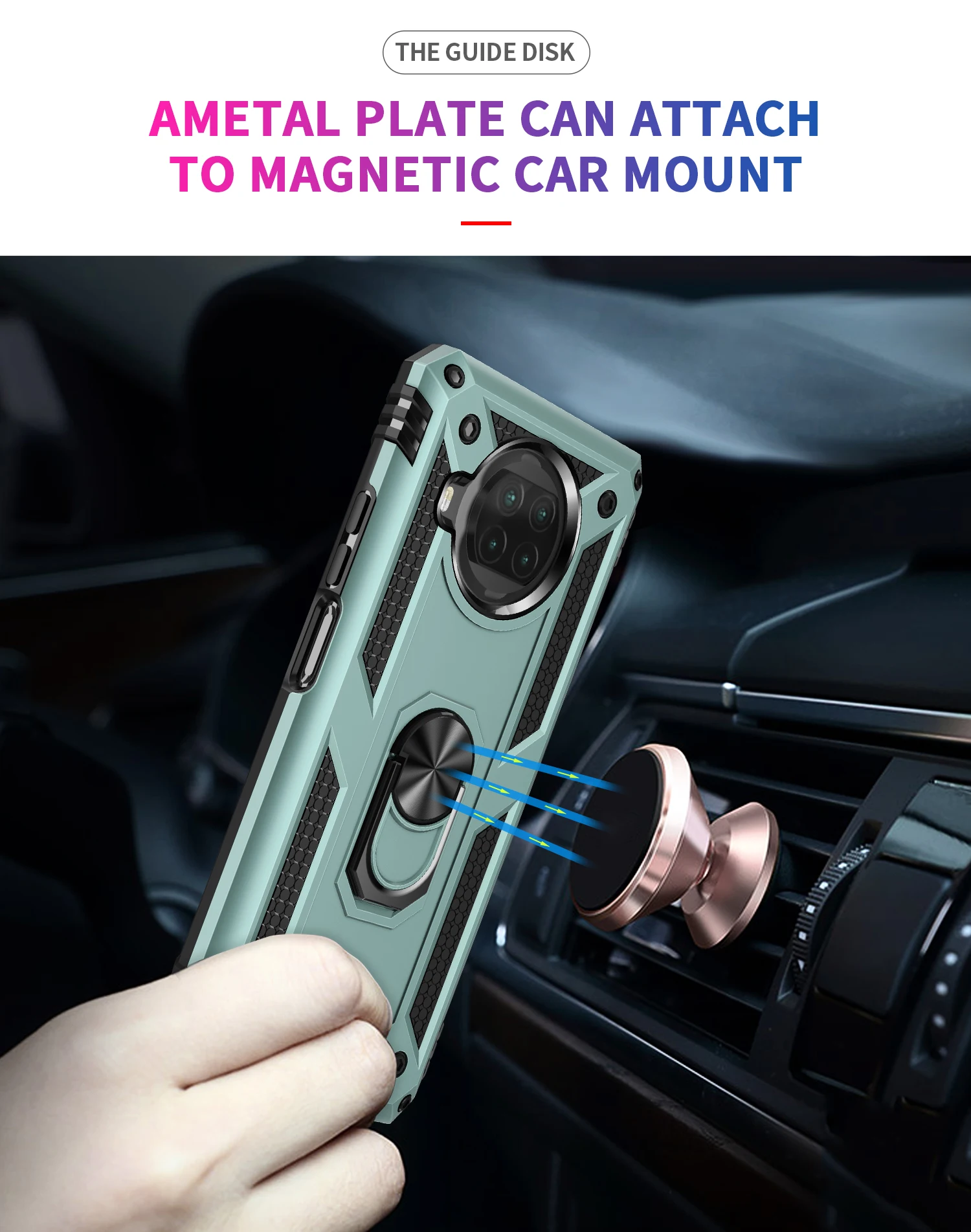 Rugged Phone Case for Xiaomi 10T Lite & Redmi Note 9 Pro 3 Rugged Phone Case for Xiaomi 10T Lite & Redmi Note 9 Pro - Image 3