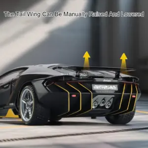 Vibrant Yellow 1:18 Scale Lamborghini LP770 Model 13 S564865cca67e43968872c724d2863e20Z