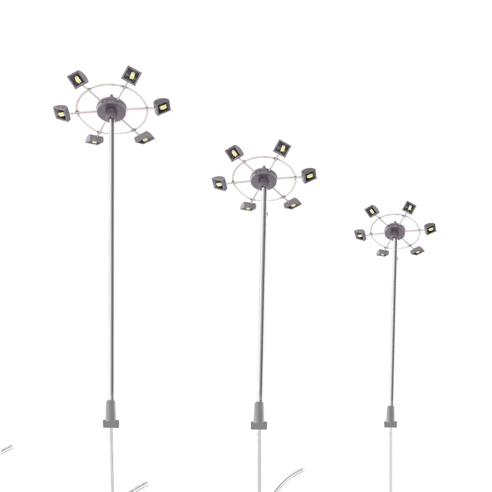 Miniature Vintage Street Lamp Set for Model Layouts 5 Miniature Vintage Street Lamp Set for Model Layouts - Image 5