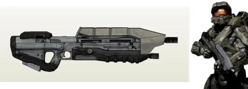 MA5D Sci-Fi Paper Model Kit 4 MA5D Sci-Fi Paper Model Kit - Image 4