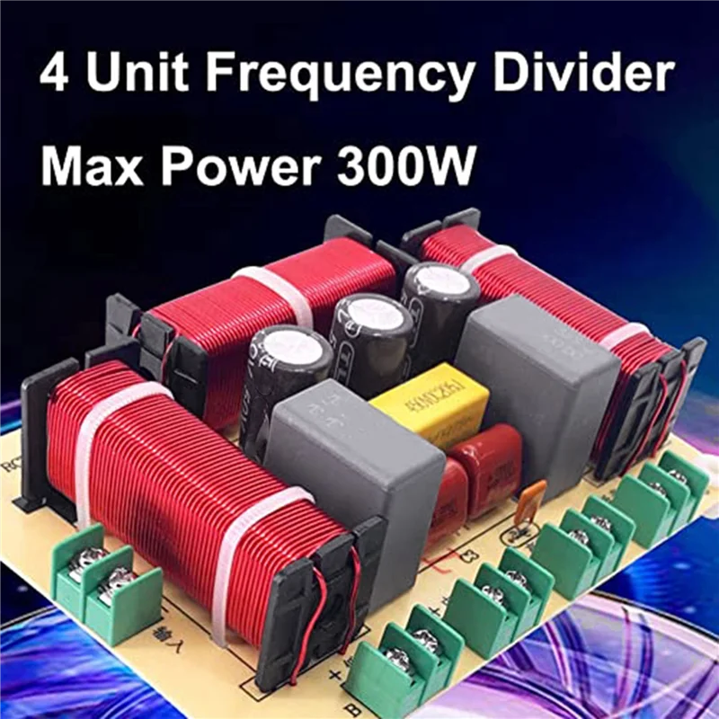 4-Way Stereo Audio Frequency Divider for Home Theater 5 4-Way Stereo Audio Frequency Divider for Home Theater - Image 5