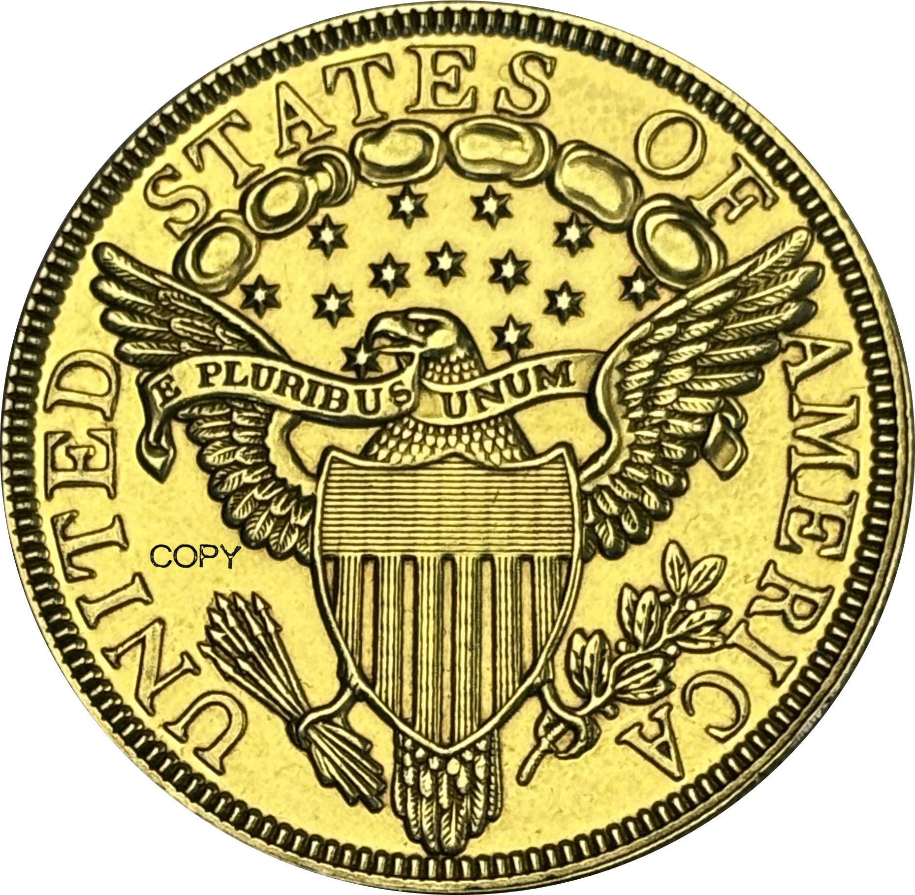 Vintage 1803 Liberty Gold Replica Coin 2 Vintage 1803 Liberty Gold Replica Coin - Image 2