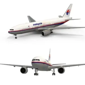 Malaysia Airlines MH370 Boeing 777-200 Paper Model 4 S56845de1655c40acbdf80b05923114c7V
