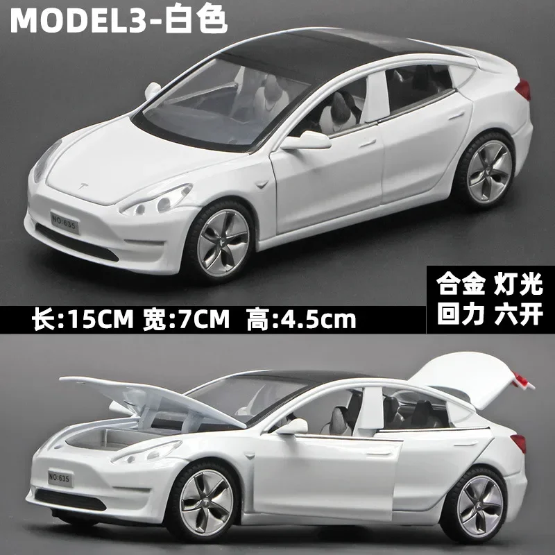 Blue 1:32 Scale Model 3 Diecast Car 8 Blue 1:32 Scale Model 3 Diecast Car - Image 8