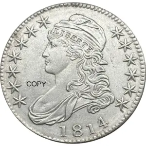 1814 US Half-Cent Replica for Collectors 13 S56a4cd6e846148e9b36c2afc7b643654N