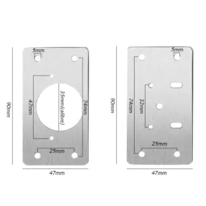 Stainless Steel Cabinet Hinge Repair Plates Set 15 S56bb055f46a149f8a9088acab6ee175cj