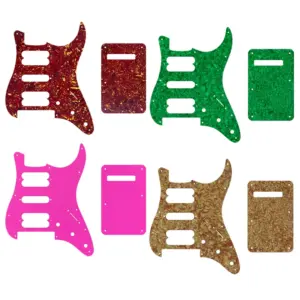 Vibrant Fender Strat Pickguard Collection