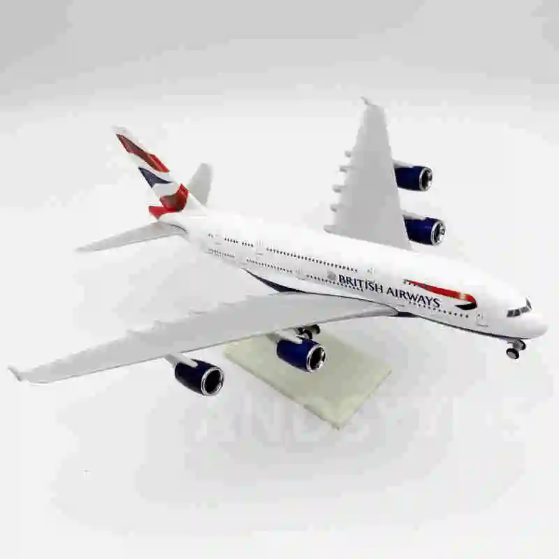Airbus A380 British Airlines Model 30cm Diecast 4 Airbus A380 British Airlines Model 30cm Diecast - Image 4