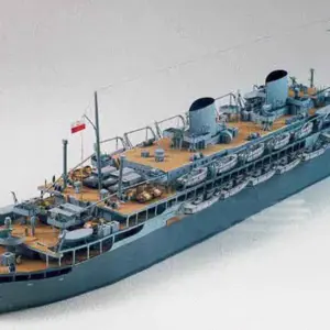 Husky Transport Ship 1/400 Paper Model 9 S56dfe09ccb4148d79e62f980135788dbS
