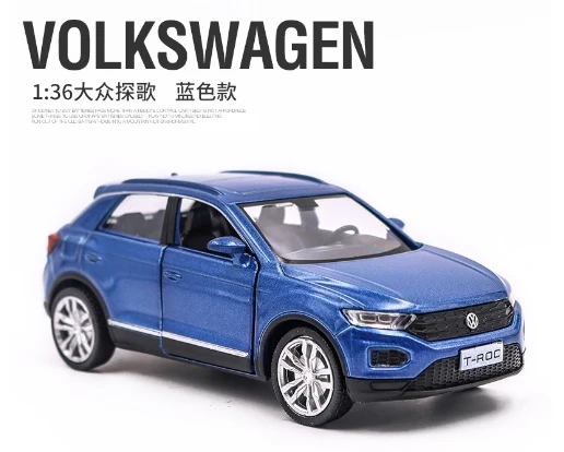 Volkswagen T-ROC Diecast Model Car 1:36 Scale 7 Volkswagen T-ROC Diecast Model Car 1:36 Scale - Image 7