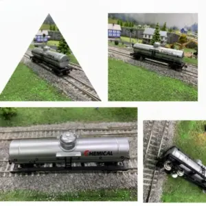 HO Scale 95013 Freight Train Set 8 S573251204afb477f9afa7565a5bd1f36p