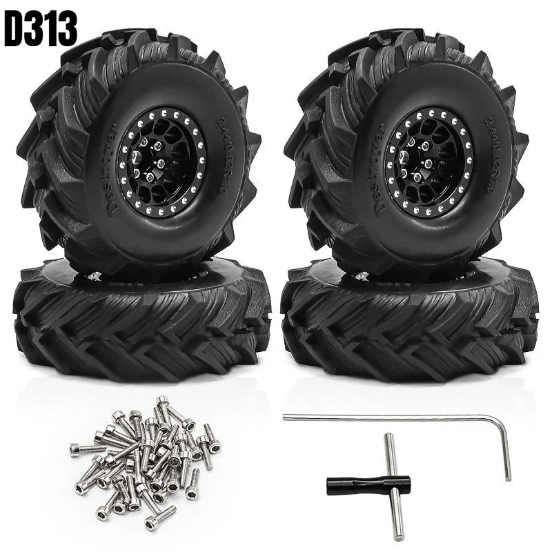 1/18 Scale Off-Road Rock Crawler Tires Set 5 1/18 Scale Off-Road Rock Crawler Tires Set - Image 5