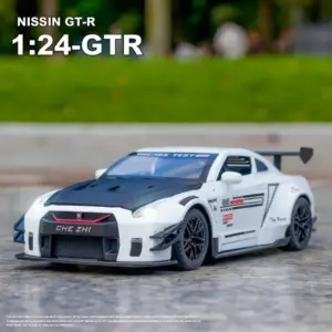 Black Nissan GTR R35 Diecast Model 1:24 Scale 12 S574a104099b642b690996e84974c46ac6