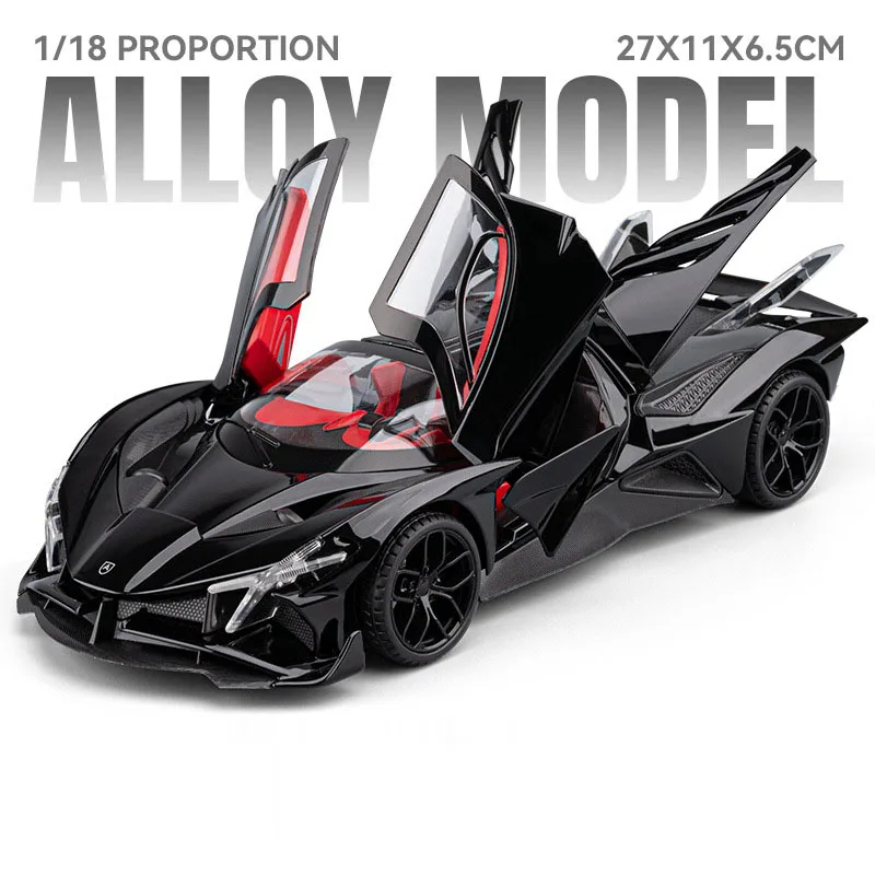 Orange 1:18 Scale Diecast Race Car Model 9 Orange 1:18 Scale Diecast Race Car Model - Image 9