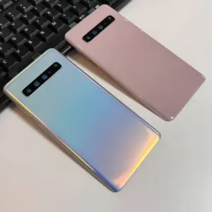 Samsung Galaxy S10 5G Glass Back Cover in Gold, Silver, Black 11 S575fb38af2634966bdcc0b0fe70447f9m
