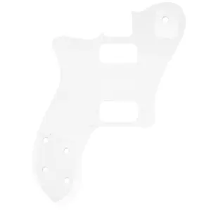 White Pickguard for Fender Telecaster Guitars 12 S577040a7e47346518c7768bc6163785fD