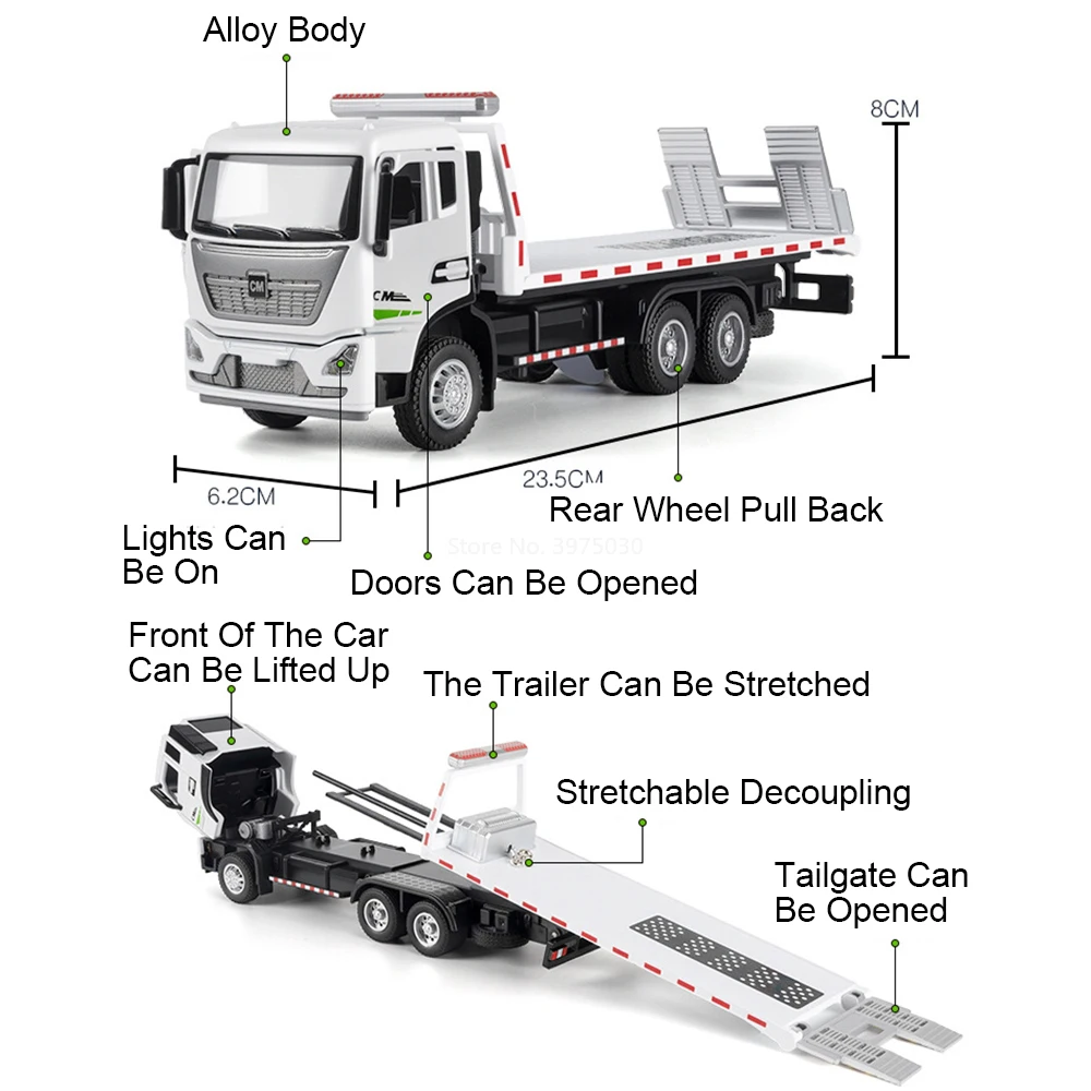 1:32 Scale Roadside Assistance Vehicle Model 2 1:32 Scale Roadside Assistance Vehicle Model - Image 2