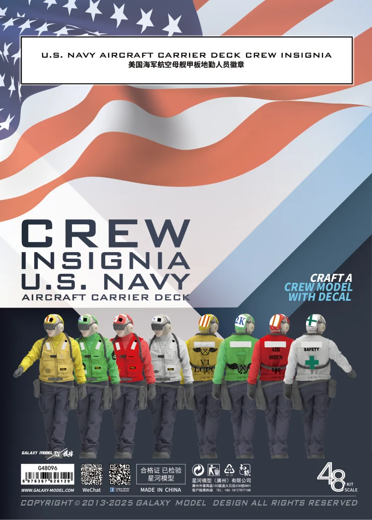 U.S. Navy Aircraft Carrier Crew Water Decals 1:48 3 U.S. Navy Aircraft Carrier Crew Water Decals 1:48 - Image 3