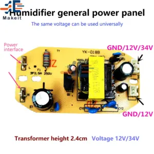 Universal Humidifier Control Circuit Board 35W 9 S57a520d546084aed99393a3733084028M