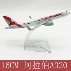 Air Arabia Airbus A320 16cm Diecast Model 7 S57b6926f6a0a4b9db271acc044a4a15e1